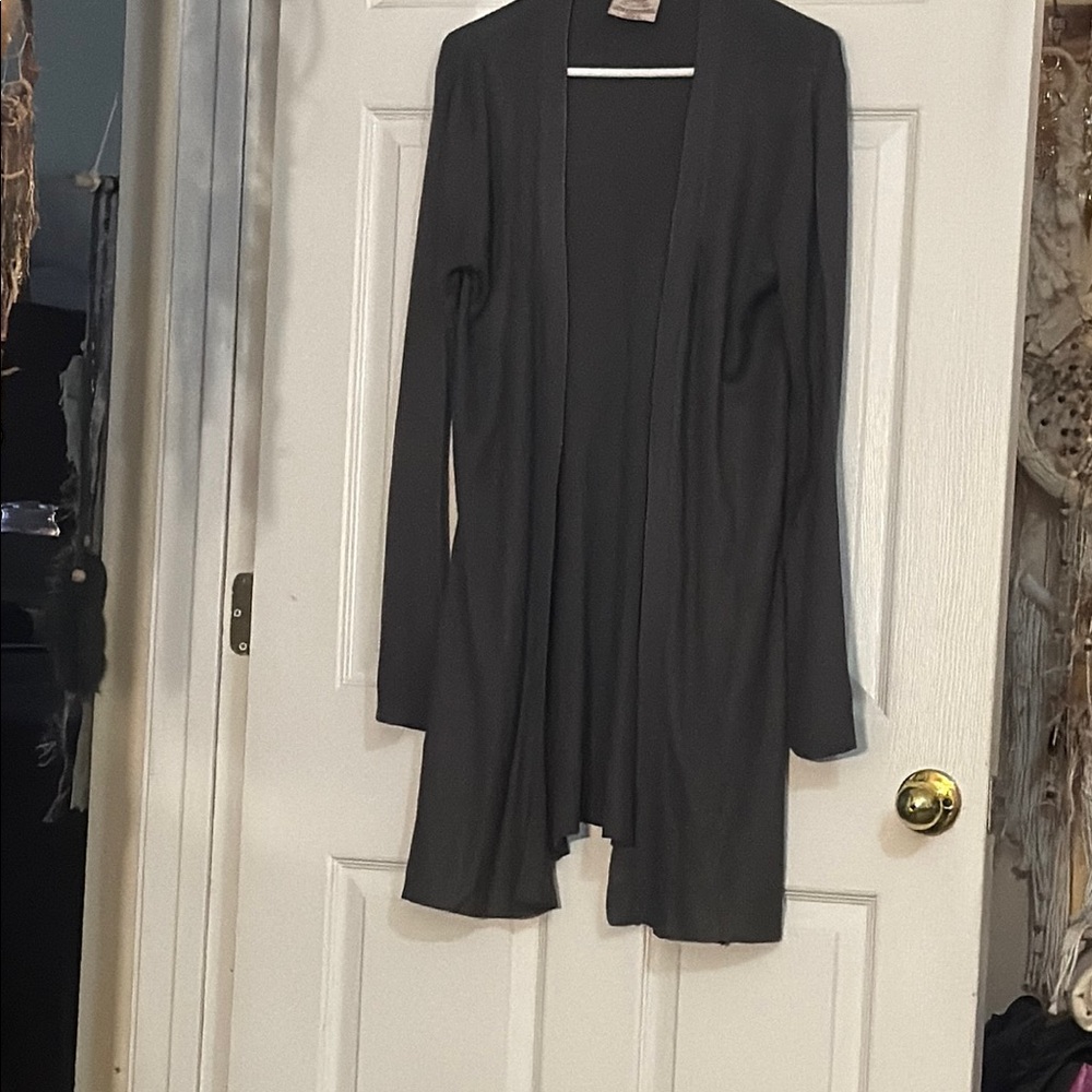 Elegant Dark Gray Women's Sweater